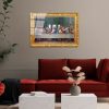 Elegáns dekoratív edzett üvegfestmény, 50 x 70 cm | 100% edzett üveg, 4 mm vastag | Tökéletes lakberendezéshez és modern esztétikához