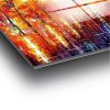 Elegáns dekoratív edzett üvegfestmény, 50 x 70 cm | 100% edzett üveg, 4 mm vastag | Tökéletes lakberendezéshez és modern esztétikához