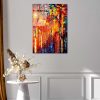 Elegáns dekoratív edzett üvegfestmény, 50 x 70 cm | 100% edzett üveg, 4 mm vastag | Tökéletes lakberendezéshez és modern esztétikához