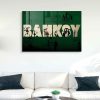 Elegáns dekoratív edzett üvegfestmény, 50 x 70 cm | 100% edzett üveg, 4 mm vastag | Tökéletes lakberendezéshez és modern esztétikához