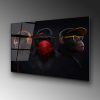Elegáns edzett üvegfestmény, 70 x 100 cm, 100% edzett üveg (4 mm) | Lenyűgöző falfestmény modern lakberendezéshez és irodai helyiségekhez