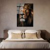Elegáns edzett üvegfestmény, 70 x 100 cm, 100% edzett üveg (4 mm) | Lenyűgöző falfestmény modern lakberendezéshez és irodai helyiségekhez