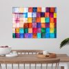 Elegáns edzett üvegfestmény, 70 x 100 cm, 100% edzett üveg (4 mm) | Lenyűgöző falfestmény modern lakberendezéshez és irodai helyiségekhez