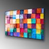 Elegáns edzett üvegfestmény, 70 x 100 cm, 100% edzett üveg (4 mm) | Lenyűgöző falfestmény modern lakberendezéshez és irodai helyiségekhez
