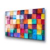 Elegáns edzett üvegfestmény, 70 x 100 cm, 100% edzett üveg (4 mm) | Lenyűgöző falfestmény modern lakberendezéshez és irodai helyiségekhez