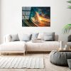 Elegáns edzett üvegfestmény, 70 x 100 cm, 100% edzett üveg (4 mm) | Lenyűgöző falfestmény modern lakberendezéshez és irodai helyiségekhez