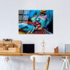 Elegáns edzett üvegfestmény, 70 x 100 cm, 100% edzett üveg (4 mm) | Lenyűgöző falfestmény modern lakberendezéshez és irodai helyiségekhez