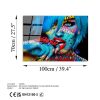 Elegáns edzett üvegfestmény, 70 x 100 cm, 100% edzett üveg (4 mm) | Lenyűgöző falfestmény modern lakberendezéshez és irodai helyiségekhez