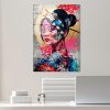 Elegáns edzett üvegfestmény, 70 x 100 cm, 100% edzett üveg (4 mm) | Lenyűgöző falfestmény modern lakberendezéshez és irodai helyiségekhez