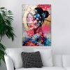 Elegáns edzett üvegfestmény, 70 x 100 cm, 100% edzett üveg (4 mm) | Lenyűgöző falfestmény modern lakberendezéshez és irodai helyiségekhez