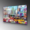 Elegáns edzett üvegfestmény, 70 x 100 cm, 100% edzett üveg (4 mm) | Lenyűgöző falfestmény modern lakberendezéshez és irodai helyiségekhez