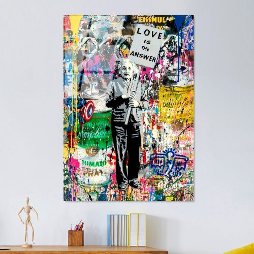 Elegáns edzett üvegfestmény, 70 x 100 cm, 100% edzett üveg (4 mm) | Lenyűgöző falfestmény modern lakberendezéshez és irodai helyiségekhez