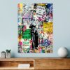Elegáns edzett üvegfestmény, 70 x 100 cm, 100% edzett üveg (4 mm) | Lenyűgöző falfestmény modern lakberendezéshez és irodai helyiségekhez