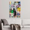 Elegáns edzett üvegfestmény, 70 x 100 cm, 100% edzett üveg (4 mm) | Lenyűgöző falfestmény modern lakberendezéshez és irodai helyiségekhez