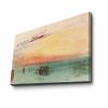 Joseph Turner dekoratív vászonfestmény, „Velence látta Fusina” | 45 x 70 cm | 100% velúr vászon, 100% fa keret (3 cm vastag) | Elegáns fali művészet