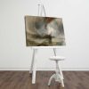 Joseph Mallord elegáns dekoratív vászonfestménye, „Hóvihar” | 45 x 70 cm | 100% velúr vászon, 100% fa keret (3 cm vastag) | Tökéletes otthoni dekorációhoz