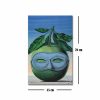 René Magritte dekoratív vászonfestmény, 45 x 70 cm, 100% velúr vászon, 3 cm fakeret | Elegáns művészet lakberendezéshez és gyűjtőkhöz