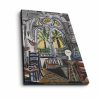 Pablo Picasso dekoratív vászonfestménye, 45 x 70 cm, 100% velúr vászon, 3 cm-es fakeret | Elegáns művészet otthoni és irodai dekorációhoz