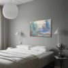 Renoir elegáns dekoratív vászonfestménye, 70 x 100 cm, 100% velúr vászon, 3 cm-es fakeret | Tökéletes a lakberendezés és a művészet szerelmeseinek