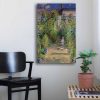 Claude Monet dekoratív vászonfestmény, 45 x 70 cm | 100% vászon (2,8 mm) és fenyőfa keret | Elegáns művészet lakberendezéshez és galériafalakhoz