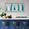 Kézzel készített dekoratív fém falkiegészítő, 40 x 90 cm | 100% fém (1,5 mm) | Egyedi, kézzel festett design, tökéletes a lakberendezés és a művészet szerelmeseinek