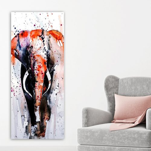 Lenyűgöző dekoratív vászonfestmény, 50 x 120 cm | 100% vászon, 100% fa keret (3 cm vastag) | Tökéletes a lakberendezés és a művészet szerelmeseinek