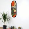 Elegáns dekoratív fa falkiegészítő, 53 x 22 x 2 cm | 100% melamin bevonatú forgácslap | Tökéletes modern lakberendezéshez és stílusos terekhez