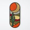 Elegáns dekoratív fa falkiegészítő, 53 x 22 x 2 cm | 100% melamin bevonatú forgácslap | Tökéletes modern lakberendezéshez és stílusos terekhez