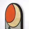 Elegáns dekoratív fa falkiegészítő, 53 x 22 x 2 cm | 100% melamin bevonatú forgácslap | Tökéletes modern lakberendezéshez és stílusos terekhez