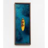 Elegáns dekoratív keretes MDF festmény, 40 x 120 cm | 100% MDF és fenyőfa keret, UV-nyomtatott | Tökéletes lakberendezési és modern terek számára
