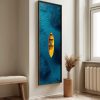 Elegáns dekoratív keretes MDF festmény, 40 x 120 cm | 100% MDF és fenyőfa keret, UV-nyomtatott | Tökéletes lakberendezési és modern terek számára