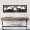 Elegáns dekoratív keretes MDF festmény, 35 x 120 cm | 100% UV nyomtatott, fenyőfa keret (3,5 cm) | Tökéletes lakberendezési és modern terek számára