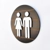 Elegáns dekoratív keretes MDF festmény, 15 x 15 x 0,6 cm | 100% MDF, 3 mm vastagság, lézeres kaparás | Tökéletes a lakberendezés és a művészet szerelmeseinek