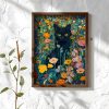Elegáns dekoratív keretes MDF festmény, 50 x 70 x 3,5 cm | 100% MDF (3 mm) és luc váz | Tökéletes lakberendezéshez és modern esztétikához