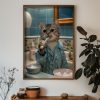 Elegáns dekoratív keretes MDF festmény, 50 x 70 cm | 100% MDF és luc váz, UV-nyomtatott | Tökéletes lakberendezéshez és modern esztétikához