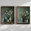 Elegáns dekoratív keretes MDF festmények (2 db), 35 x 47 x 3,5 cm | 100% MDF és luc váz | Tökéletes lakberendezéshez és modern esztétikához