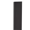 Elegáns kék dekoratív LED világítás, 75 x 20 cm | Fekete MDF talp (2,7mm), 60 LED/m, 12V 1A adapter, 375cm vezeték | Beépített falakasztó rendszer