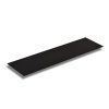 Elegáns kék dekoratív LED világítás, 75 x 20 cm | Fekete MDF talp (2,7mm), 60 LED/m, 12V 1A adapter, 375cm vezeték | Beépített falakasztó rendszer