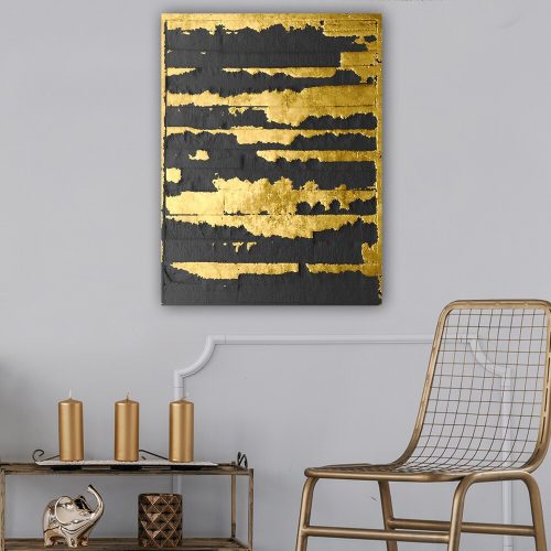 Lenyűgöző dekoratív vászonfestmény, 70 x 100 cm | 100% vászon, 100% fa keret (3 cm vastag) | Tökéletes a lakberendezés és a művészet szerelmeseinek