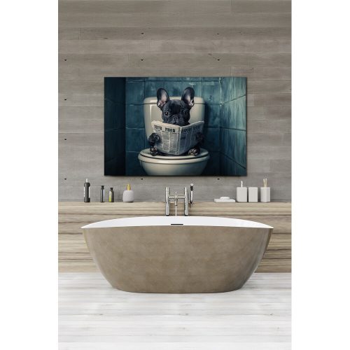 Lenyűgöző dekoratív vászonfestmény, 50 x 70 cm, 100% vászon, 3 cm vastag | Tökéletes lakberendezéshez, nappalihoz és irodához | Élénk műalkotás