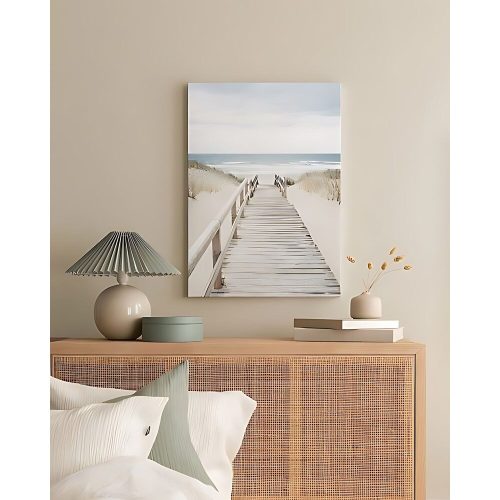 Lenyűgöző dekoratív vászonfestmény, 40 x 60 cm, 100% vászon, 3 cm vastag | Tökéletes lakberendezéshez, nappalihoz és irodához | Élénk műalkotás