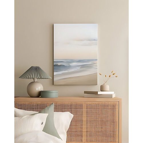 Lenyűgöző dekoratív vászonfestmény, 40 x 60 cm, 100% vászon, 3 cm vastag | Tökéletes lakberendezéshez, nappalihoz és irodához | Élénk műalkotás