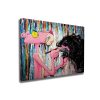 Lenyűgöző dekoratív vászonfestmény, 50 x 70 cm, 50% pamut/50% poliészter, digitális nyomat, fakeret 2 x 3 cm | Tökéletes a lakberendezés és a művészet szerelmeseinek