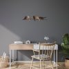 Kézzel festett dekoratív fém falkiegészítő, 81 x 18 cm | 100% fém (1,5 mm) | Egyedi design, tökéletes otthoni dekorációhoz | Könnyű és könnyen felakasztható