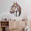 Kézzel festett dekoratív fém falkiegészítő, 38 x 53 cm | 100% fém, 1,5 mm vastag | Egyedi színváltozatok a stílusos lakberendezéshez