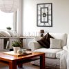 Elegáns fekete dekoratív fém falióra, 49 x 34,5 cm | 100% fém (2 mm) | Csendes mechanizmus, egyszerű fali rögzítés | Stílusos kiegészítő bármilyen helyhez