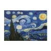 Vincent van Gogh dekoratív vászonfestmény, 70 x 100 cm | 50% poliészter / 50% pamut, 100% fa keret (2 x 3 cm) | Lenyűgöző művészet lakberendezéshez