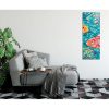 Lenyűgöző dekoratív vászonfestmény, 30 x 80 cm, 50% pamut/50% poliészter, digitális nyomtatás vászonra, 2 x 3 cm-es fakerettel keretezve | Tökéletes otthoni dekorációhoz