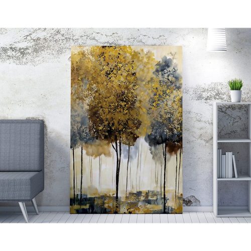Lenyűgöző dekoratív vászonfestmény, 50 x 70 cm, 50% pamut/50% poliészter, digitális nyomat, fakeret 2 x 3 cm | Tökéletes a lakberendezés és a művészet szerelmeseinek