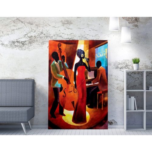 Lenyűgöző dekoratív vászonfestmény, 70 x 100 cm, 50% pamut/50% poliészter, digitális nyomtatás vászonra, 2 x 3 cm-es fakerettel keretezve | Tökéletes otthoni dekorációhoz